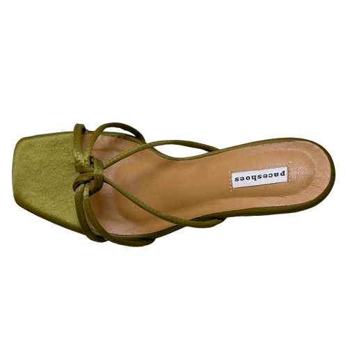 Olive satin