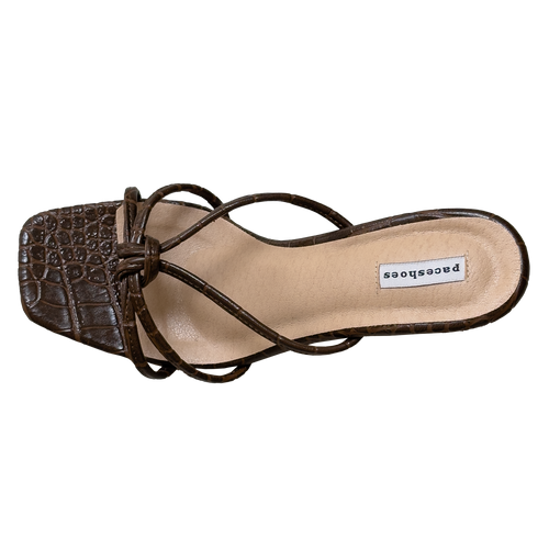Brown croc